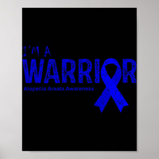 Alopecia Areata Awareness Warrior Poster