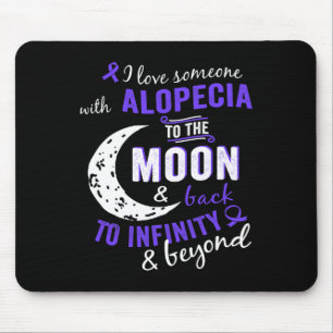Alopecia Awareness For WomenMenkids Mouse Pad