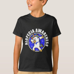Alopecia Awareness Hair Loss Warrior Loving Surviv T-Shirt