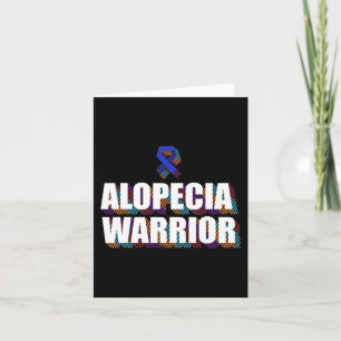 Alopecia Awareness Hair Loss Warrior Patient Survi Card