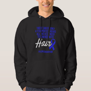 Alopecia Awareness Hair Loss Warrior Perfect Head Hoodie