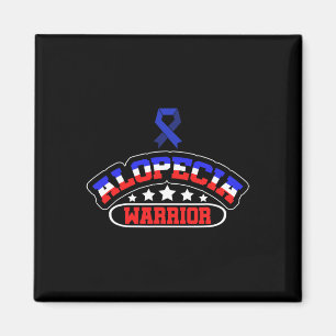 Alopecia Awareness Hair Loss Warrior Support Survi Magnet