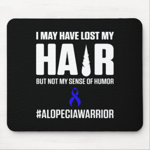 Alopecia Awareness Hair Loss Warrior Survivor 3 Mouse Pad