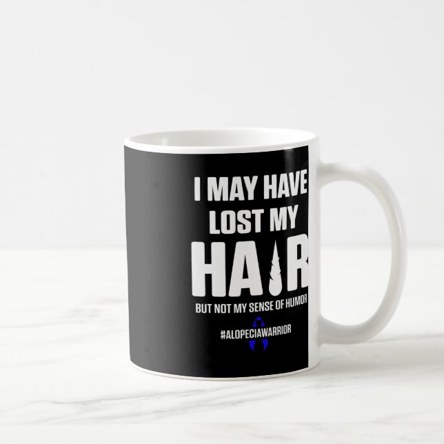 Alopecia Awareness Hair Loss Warrior Survivor 5 Coffee Mug (Right)