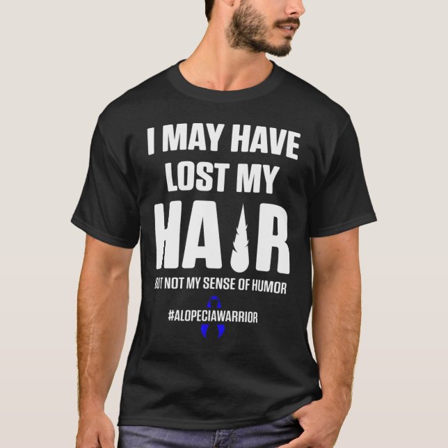 Alopecia Awareness Hair Loss Warrior Survivor 5 T-Shirt (Front)
