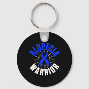 Alopecia Awareness Hair Loss Warrior Therapeutic S Key Ring