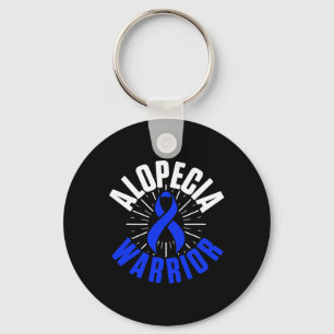 Alopecia Awareness Hair Loss Warrior Therapeutic S Key Ring
