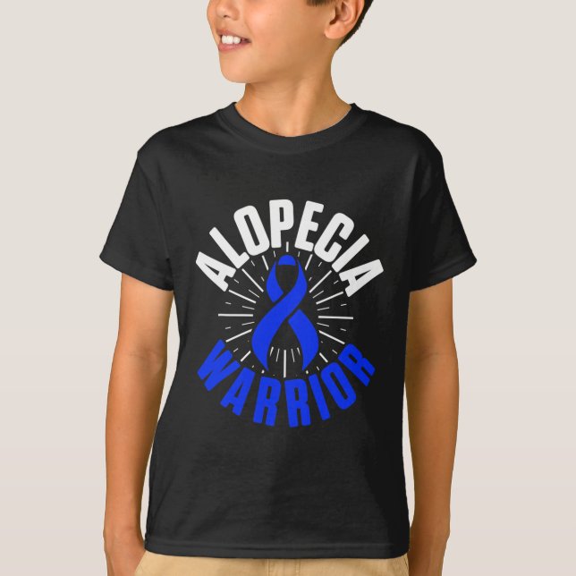 Alopecia Awareness Hair Loss Warrior Therapeutic S T-Shirt (Front)