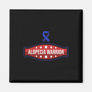 Alopecia Awareness Hair Loss Warrior Therapy Survi Magnet
