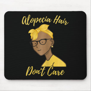 Alopecia for women 1 Alopecia Areata Awareness Mouse Pad