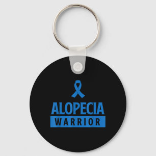 Alopecia Warrior Alopecia Awareness Gift Key Ring