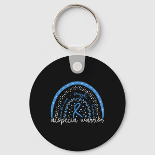 Alopecia Warrior Key Ring