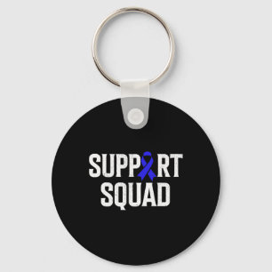 Alopecia Warrior Support Squad Alopecia Awareness Key Ring