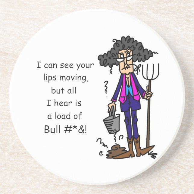 Alot of BS Coaster (Front)