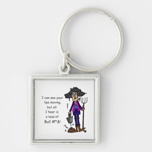 Alot of BS Key Ring (Front)