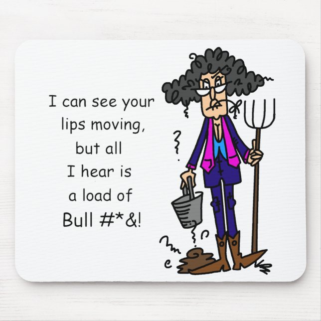 Alot of BS Mouse Pad (Front)