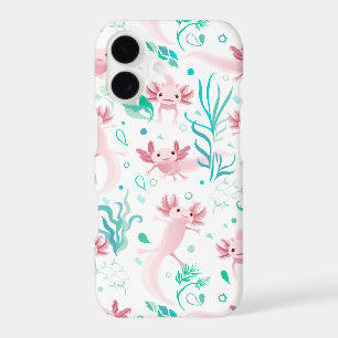 Alotta Pink Axolotls White Case-Mate iPhone Case