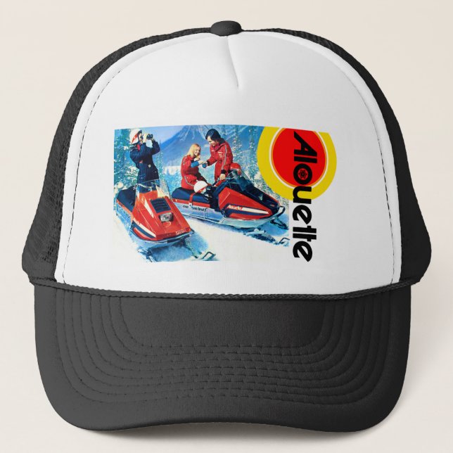 Alouette Snowmobiles Trucker Hat (Front)