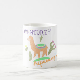 Alpaca Adventure My Bags Coffee Mug