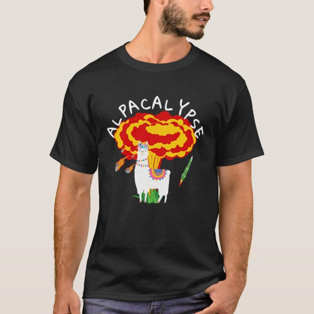 Alpaca Alpacalypse T-Shirt (Front)