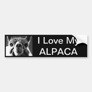 Alpaca Bumper Sticker