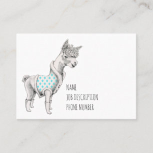 Alpaca Business Card
