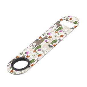 Alpaca Cactus Floral Pattern Animal Lover