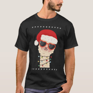 Alpaca Christmas Tree Funny Ugly Christmas Sweater