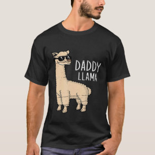 Alpaca Cute Animal Llama Father T-Shirt