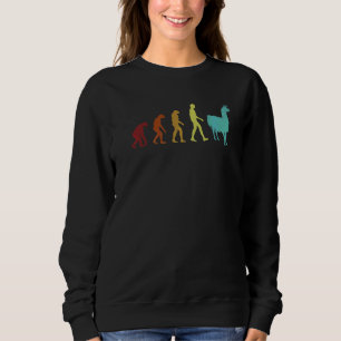 Alpaca Evolution Guanaco Llama Vicuna Breeder Alpa Sweatshirt