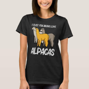 Alpaca For Men Women Camelid Mammal Animal 5 T-Shirt
