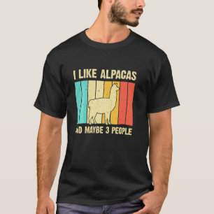 Alpaca For Men Women Llama Guanaco Vicuna T-Shirt