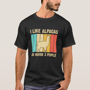Alpaca For Men Women Llama Guanaco Vicuna T-Shirt