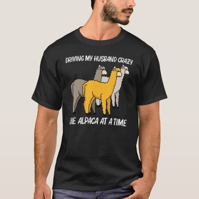Alpaca For Women Mum Camelid Mammal Animal   T-Shirt (Front)
