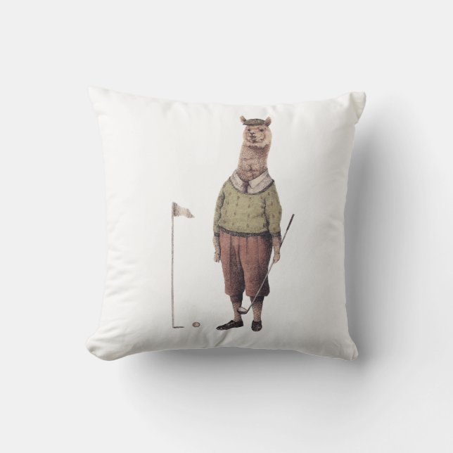 Alpaca Golf Club Cushion (Front)