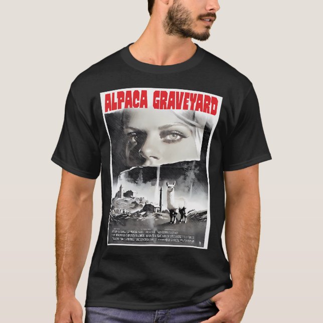 Alpaca Graveyard T-Shirt (Front)