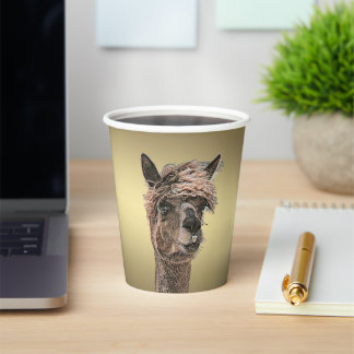 Alpaca Hello - Paper Cup
