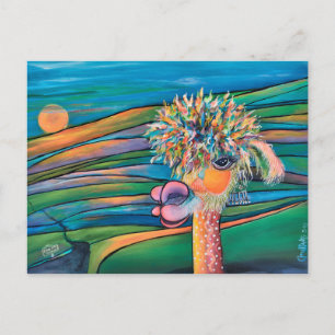 Alpaca Kathleen postcard