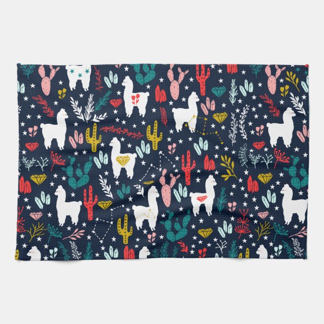 Alpaca Kitchen Towel (Horizontal)