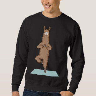 Alpaca Llama Yoga Sport Gymnastics Gymnastic Sweatshirt
