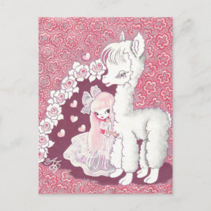 Alpaca Love Postcard