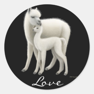 Alpaca Love Sticker