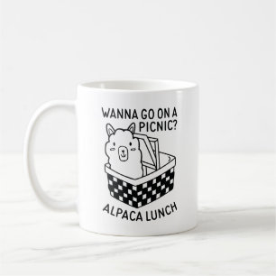 Alpaca Lunch Coffee Mug