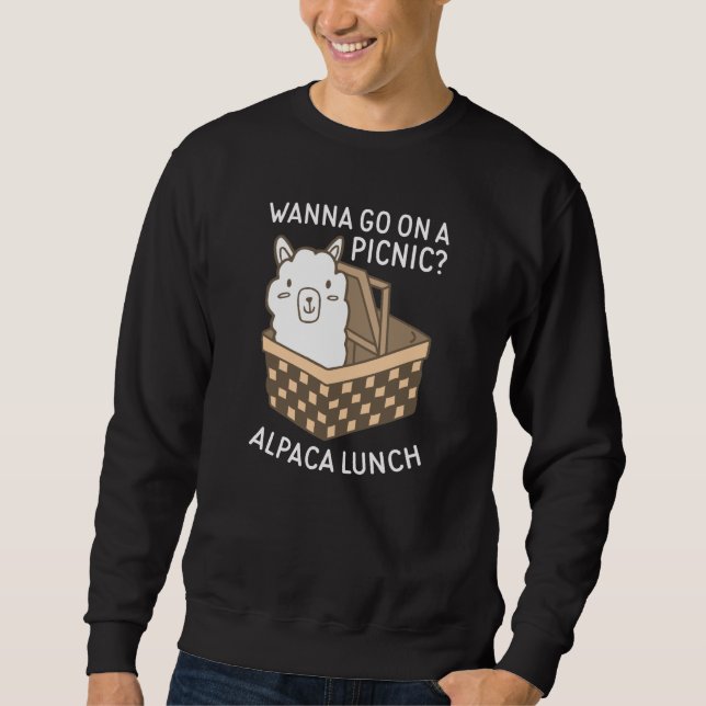 Alpaca Lunch Sweatshirt (Front)
