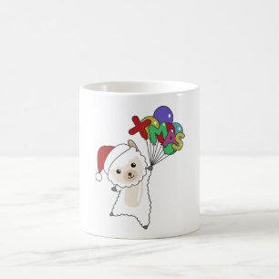 Alpaca Merry Christmas Winter Animals Alpacas Coffee Mug