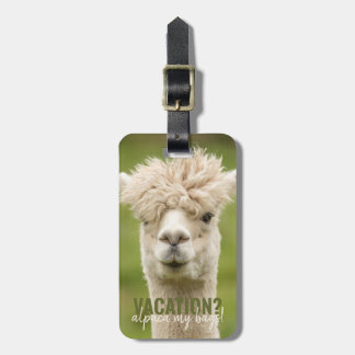 Alpaca My Bags Custom Luggage Tag