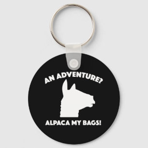 Alpaca My Bags Key Ring