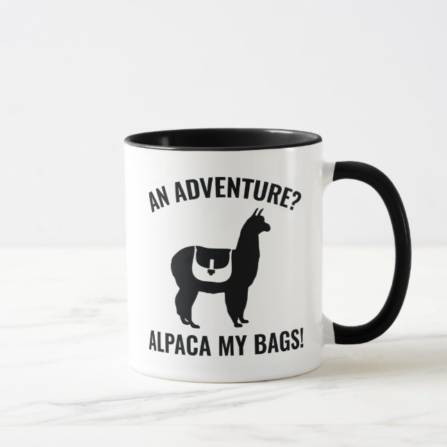 Alpaca My Bags Mug (Right)
