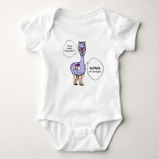 Alpaca my bags T-shirt Baby Bodysuit
