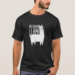Alpaca No Drama Llama T-Shirt